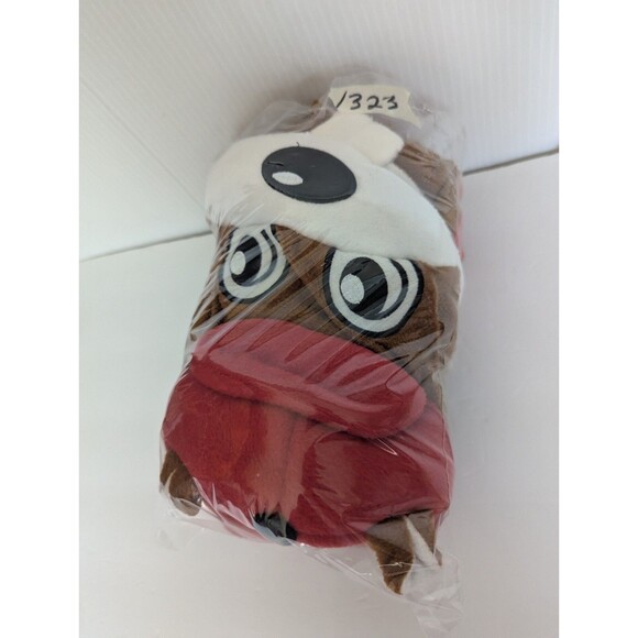 Buckeys Buc-ees Beaver Union Suit Mascot Costume Pajamas Hooded One Piece Y M/L - Picture 9 of 9